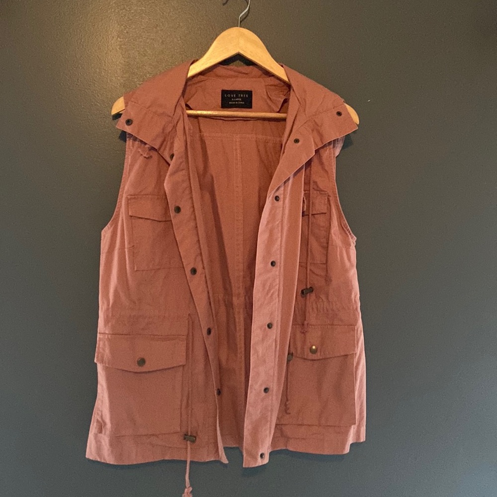 Cargo vest.